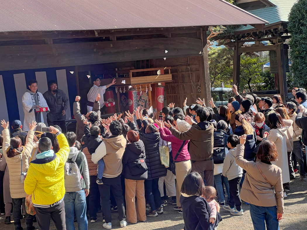 【茅ヶ崎】みつばち節分マルシェ2/2(日)開催！＠鶴嶺八幡宮