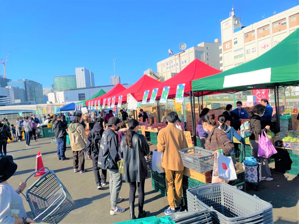 【横浜】横浜市場場外マルシェ「春の味覚フェス」
