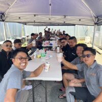 会社の親睦会はBBQで決まり