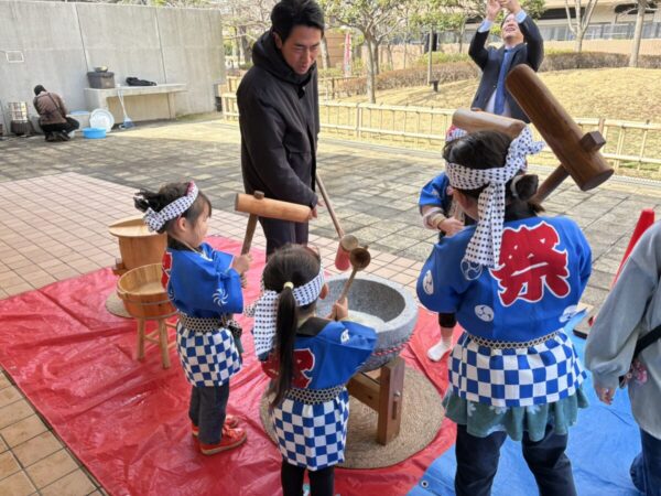 子供も楽しくヨイショヨイショ